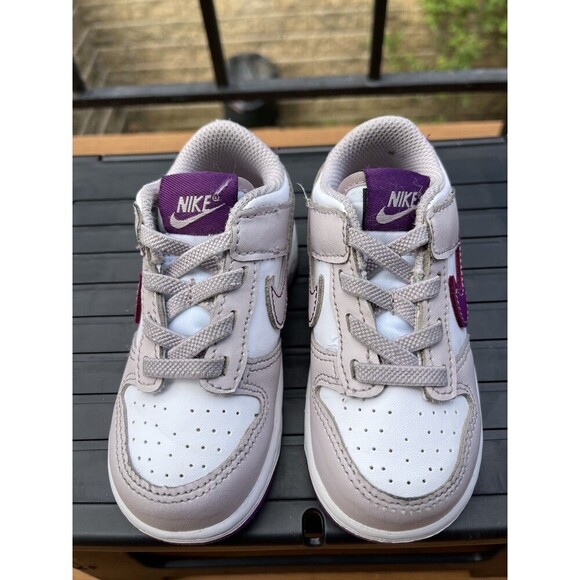 Nike Dunk Low TD ‘Platinum Violet Purple’ – Size 7C (FB9107-104) – No Box - Picture 4 of 9
